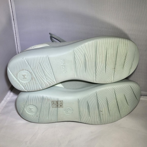 Kizik Madrid Eco Knit Slip-on Athletic Shoes‎ Sage Green Women's Size 10.5 Wide - Picture 7 of 8